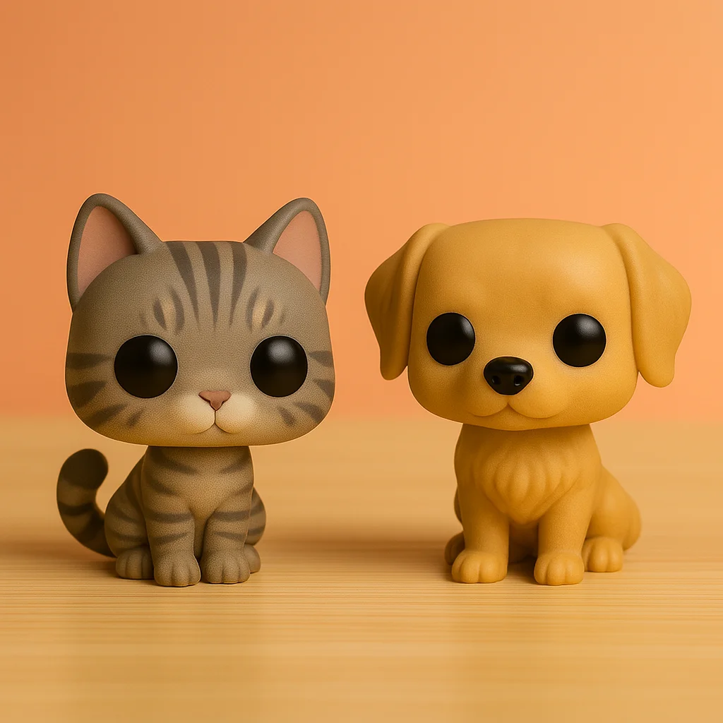 Kişiye Özel MiniKafa Evcil Figürü