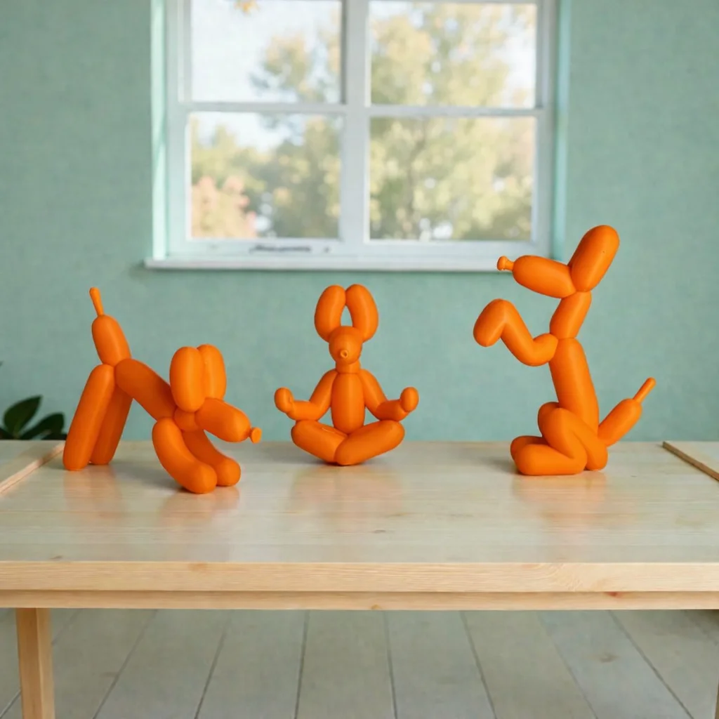 Meditasyon Yapan Balon Köpek 