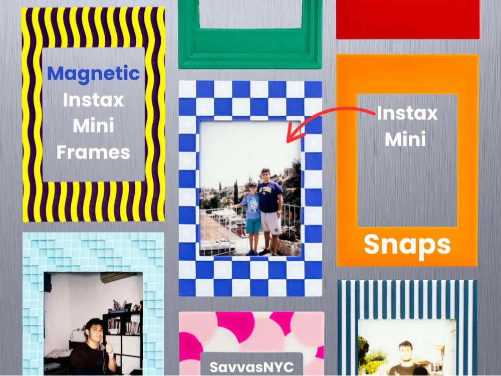 Modüler Instax Çerçevesi 1x3