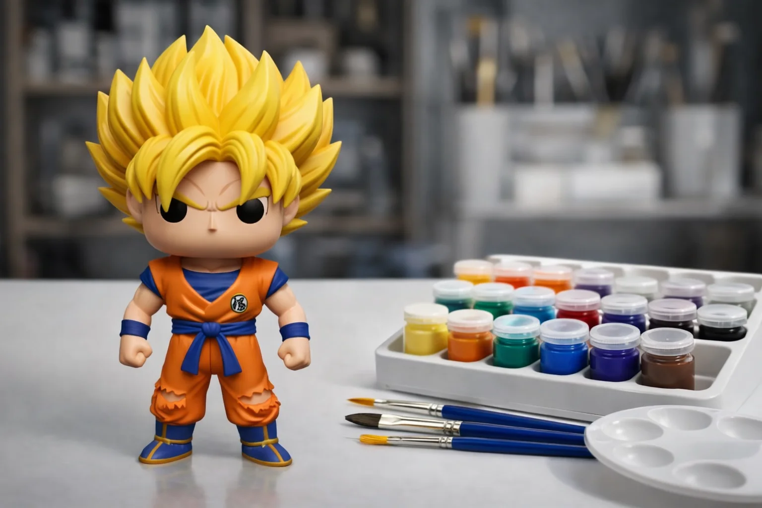 Goku Funko Pop - Boyama Seti
