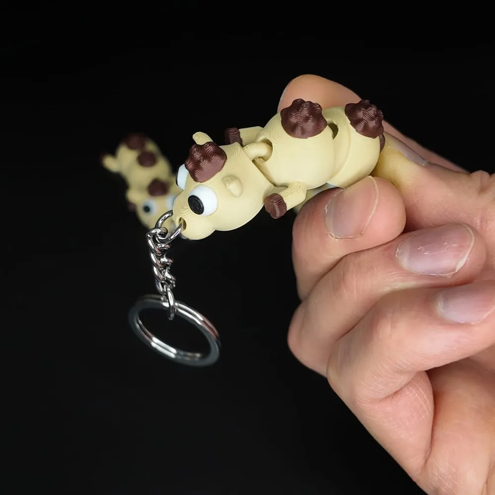 Deve Anahtarlık - Tek Renk (Gold Anahtarlık)