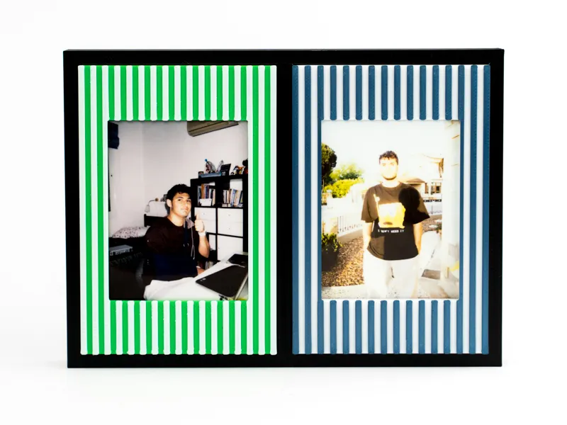 1x2 Moduler Instax Çerçevesi 