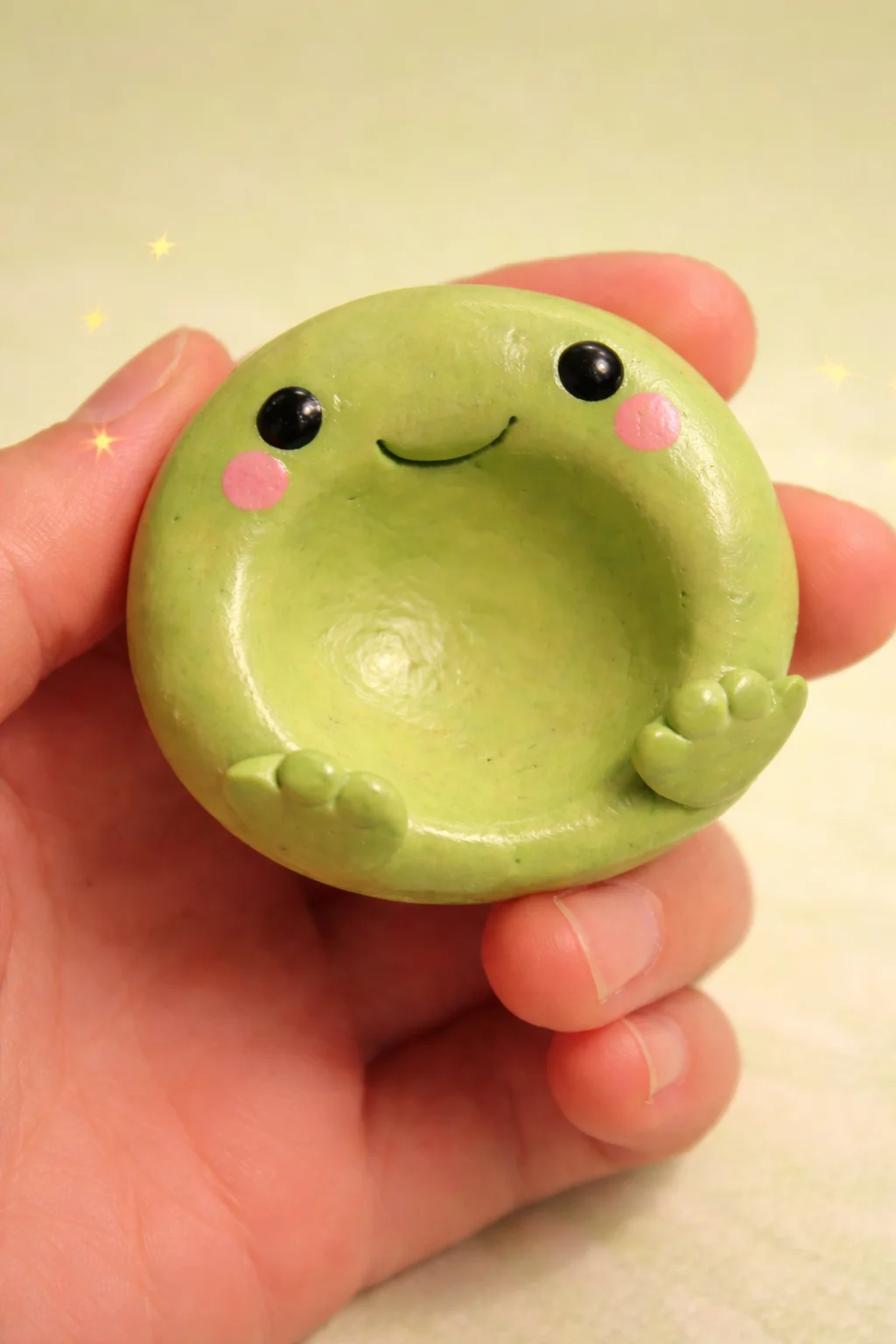 Mutlu Kurbağa Endişe Taşı