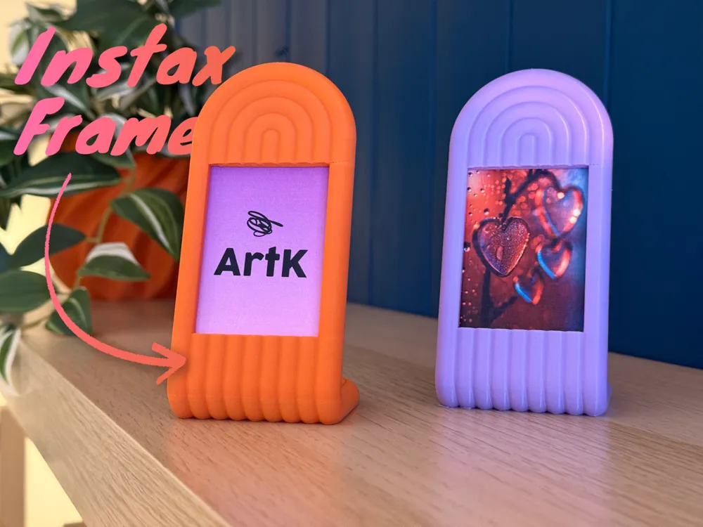 Turuncu İnstax Çerçevesi