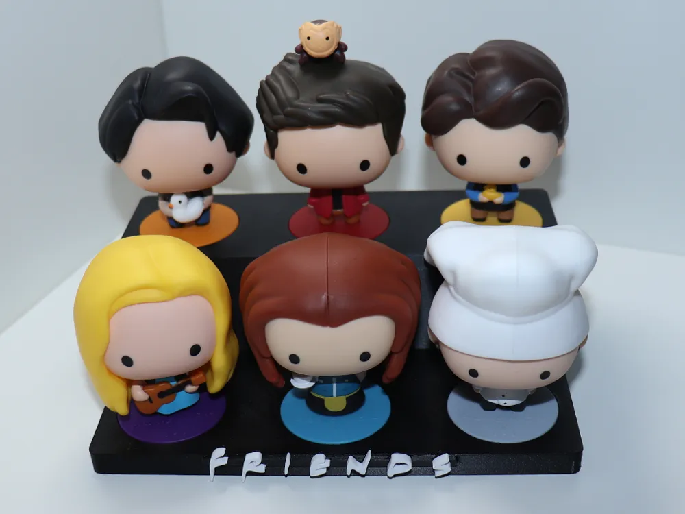 Friends Figürleri - Boyama Kiti