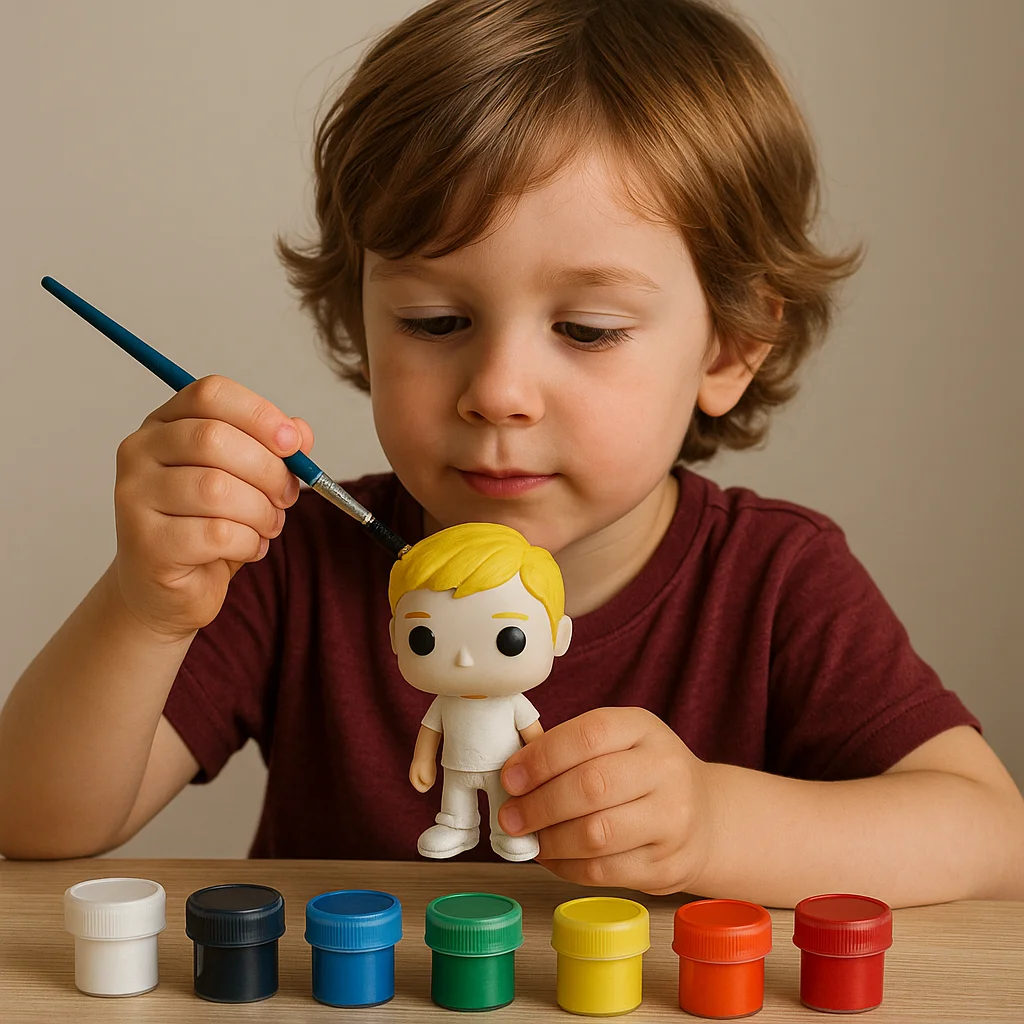 Kişiye Özel Boyasız MiniKafa Figürü