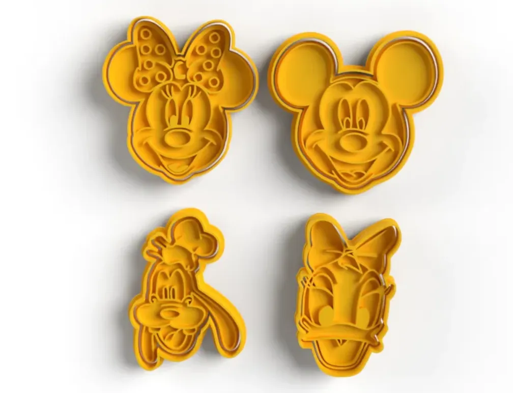 Mickey Mouse Temalı Kurabiye Kalıpları