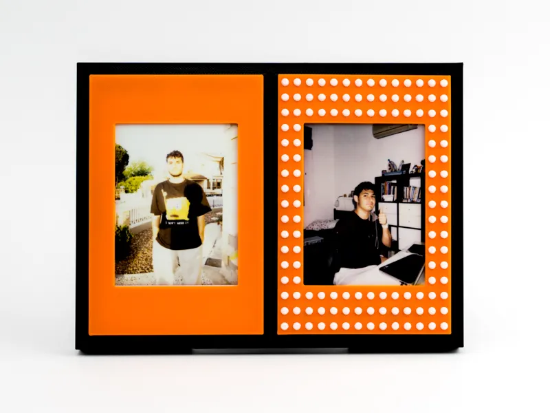 1x2 Moduler Instax Çerçevesi 