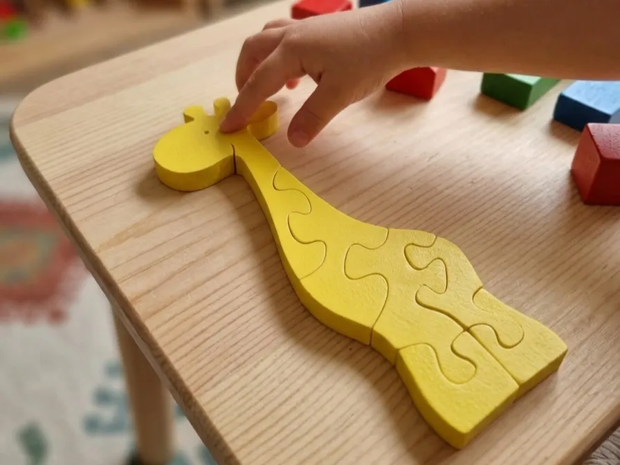 Zürafa Puzzle Oyunu